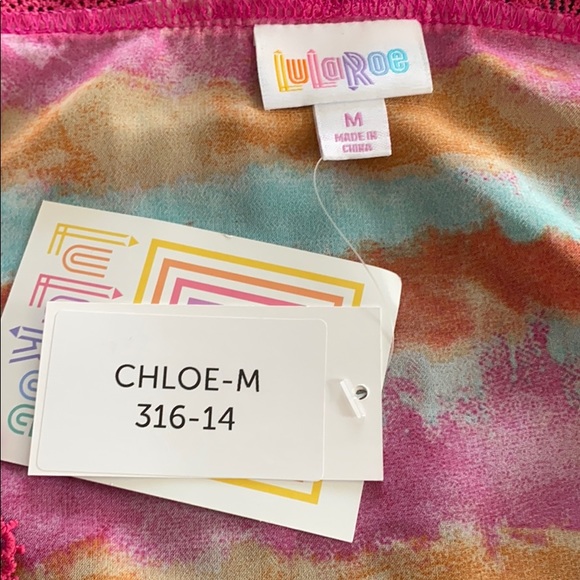 LuLaRoe Chloe flowy kimono vest - Picture 4 of 4